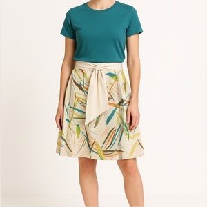 CAbi A-Line Faux Wrap Skirt – Size Small